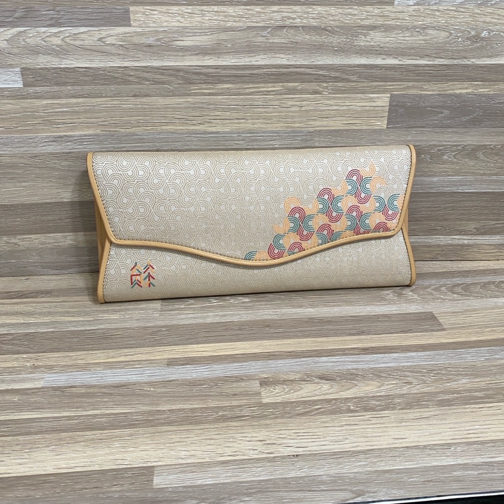 Saint Joy silk clutch hand bag wallet - Picture 8 of 12